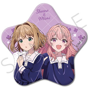 TVアニメ「きみが死ぬまで恋をしたい」 星型缶バッジ A(トツキ・シーナ
