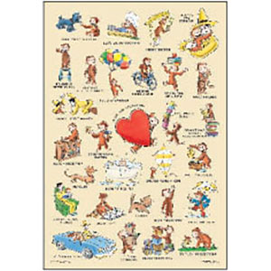 ジグソーパズル ジョージの日常 300ピース (03-971)