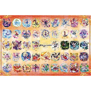 【特典】ジグソーパズル 東方ロストワード立ち絵コレクションVol.1 1000ピース (1000-931)