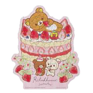 ジグソーパズル ウッディパズル リグミー ストロベリーパーティー/リラックマ 116ピース (37-19)