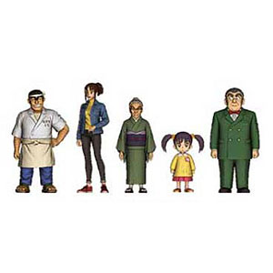 こち亀 figreal 1/150 5体セットA010[箱庭技研]《在庫切れ》