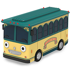 ちびっこバス タヨ おともだちミニカーローリー