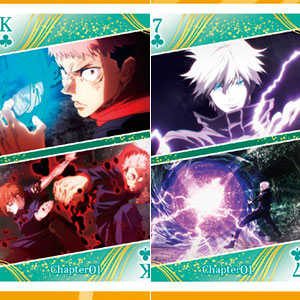 アニメ『呪術廻戦』5周年 呪術廻戦 シーンがいっぱいトランプ