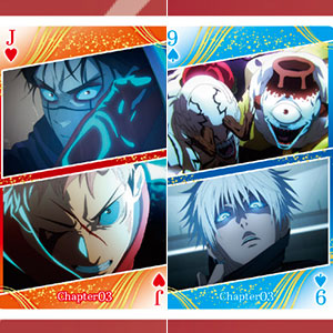 アニメ『呪術廻戦』5周年 呪術廻戦 シーンがいっぱいトランプ Chapter03