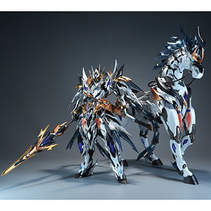 MNP-XH05WA 天佑星 龍胆虎将・趙雲 威武カラー プラスチックモデルキット
