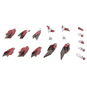 M.S.G モデリングサポートグッズ メカサプライ37 エクスアーマーE ディープレッドVer.