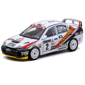 1/64 Mitsubishi Carisma GT Evolution IV RAC Rally 1997 Richard Burns / Robert Reid (ペーパーボックス)