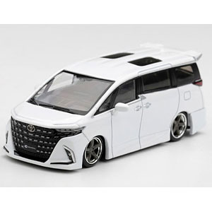1/64 Toyota アルファード 40 KUHL ホワイト(右ハンドル)