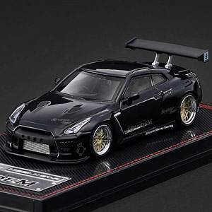イグニッションモデル 1/43 PANDEM R35 GT-R ブラック 1/64 PANDEM R35 GT-R Black Metallic[イグニッションモデル]《03月