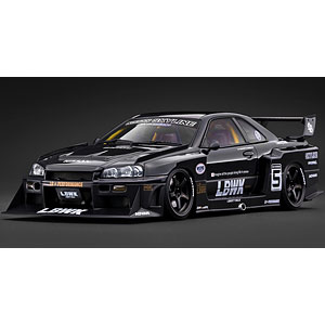 1/18 LB-ER34 Super Silhouette SKYLINE Black[イグニッションモデル