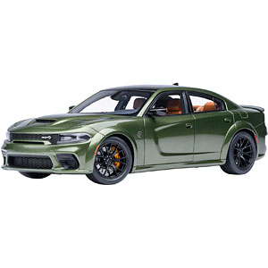1/18 ダッジ チャージャー SRT ヘルキャット レッドアイ ジェイルブレイク(メタリック・グリーン/ブラック〈F8 GREEN〉)