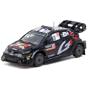 1/64 Toyota GR YARIS Rally1 HYBRID Safari Rally Kenya 2024 Winner Kalle Rovanpera / Jonne Halttunen