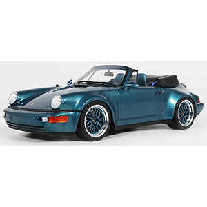 1/18 ポルシェ 911(964) アメリカ GS 1993 (ターコイズ)