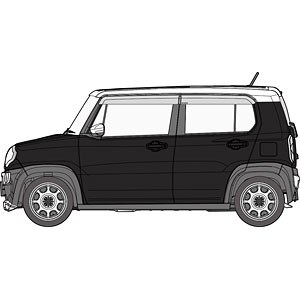 1/24 車NEXTシリーズ No.11 EX-5 スズキ ハスラー (J STYLE/ブルーイッシュブラックパール3) プラモデル