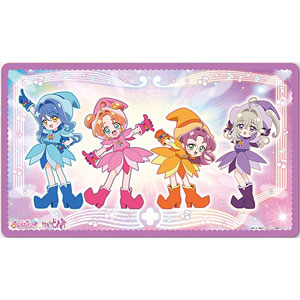 名探偵プリキュア！×おジャ魔女どれみ キャラクターラバーマット（ENR-093）