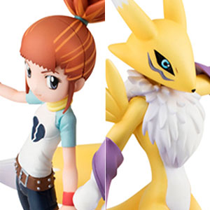【限定販売】G.E.M.シリーズ デジモンテイマーズ レナモン＆牧野留姫 完成品フィギュア