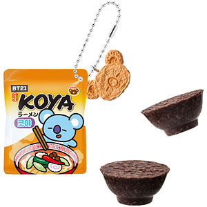 BT21 どんぶりチョコ＆袋麺風チャーム 10個入りBOX (食玩)