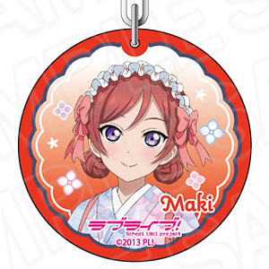 ラブライブ！ ラメアクリルキーホルダー 絢瀬絵里 茶寮 ver