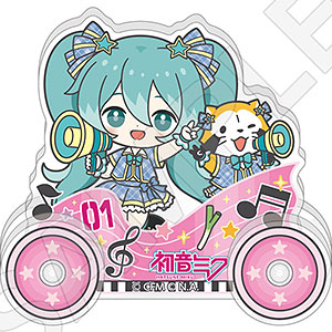 初音ミク×ラスカル 2026 トロッコ風アクリルスタンド 鏡音リン