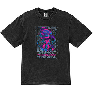 『攻殻機動隊 THE GHOST IN THE SHELL』サイバーグラフィックTシャツ 1(起動)L フェードブラック