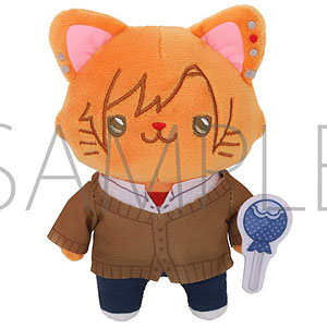 佐々木と宮野 withCAT アイマスク付きぬいぐるみキーホルダーPlus 佐々木秀鳴