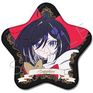 THE RIBBON HERO リボンヒーロー 星型缶バッジ A(サファイア(リボンの騎士))