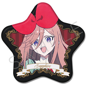 THE RIBBON HERO リボンヒーロー 星型缶バッジ B(サファイア(私服))