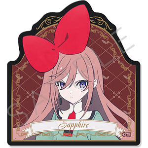 THE RIBBON HERO リボンヒーロー クリアカードステッカー B(サファイア(私服))