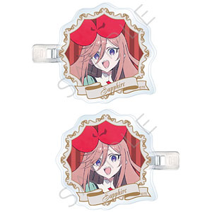 THE RIBBON HERO リボンヒーロー 前髪クリップ B(サファイア(私服))