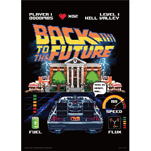 ジグソーパズル BTTF/ドットスタイル 500ピース (05-1108)