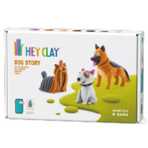 HEY CLAY -ヘイ クレイ- ドッグストーリーセットB(シェパード・ブルテリア・ヨーキー)