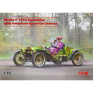 1/24 T型フォード 1913 スピードスター w/ドライバー プラモデル