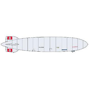 1/720 ツェッペリン LZ129 ヒンデンブルク デカール (レベル用)